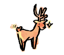 shikadayo!(deer) sticker #10007437