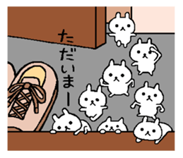 three hundred rabbit sticker #10007445