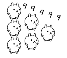 three hundred rabbit sticker #10007460