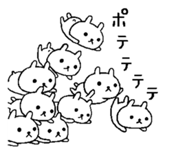 three hundred rabbit sticker #10007463