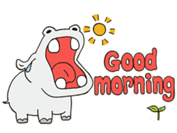 Cute Animals Say "Hi" 2 sticker #10007520