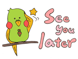 Cute Animals Say "Hi" 2 sticker #10007555