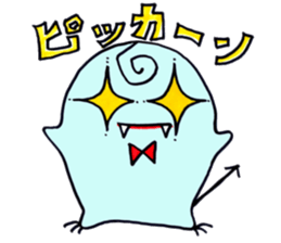 Vampire chick sticker #10007632