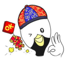 Best wishes for the year to come sticker #10007952