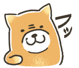 Unrestrained Shiba Inu living sticker #10008015