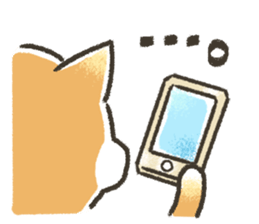 Unrestrained Shiba Inu living sticker #10008016