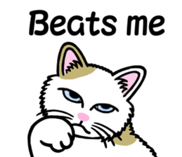 I am a cat.Thank you.5!(English) sticker #10008330