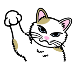 I am a cat.Thank you.5!(English) sticker #10008357