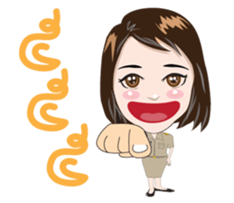 thank you teacher sticker #10009720