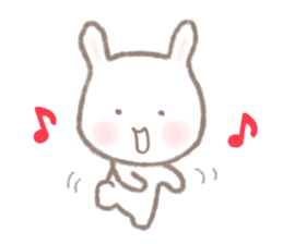 Twinte cute BUNNY GIRL! version sticker #10009891