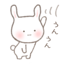 Twinte cute BUNNY GIRL! version sticker #10009916
