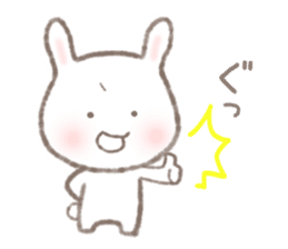 Twinte cute BUNNY GIRL! version sticker #10009917