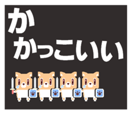 A little retro man sticker #10009975