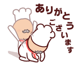 A little retro man sticker #10009985