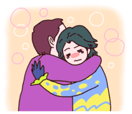 Go! Men's figure skater!2 sticker #10010211