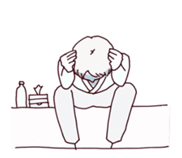 Go! Men's figure skater!2 sticker #10010217