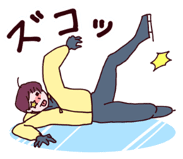 Go! Men's figure skater!2 sticker #10010229