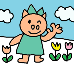 cute ordinary conversation sticker61 sticker #10010681