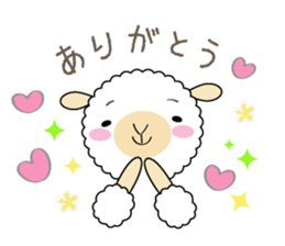 Alpaca anniversary sticker #10010739