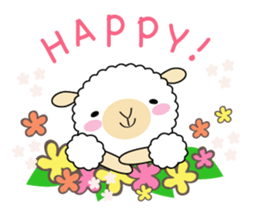 Alpaca anniversary sticker #10010743