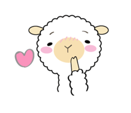 Alpaca anniversary sticker #10010745