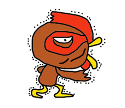 Delicious chicken of Choshu sticker #10011089
