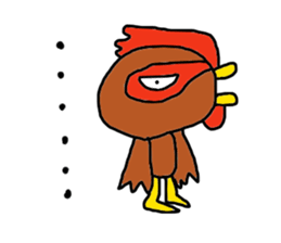 Delicious chicken of Choshu sticker #10011090