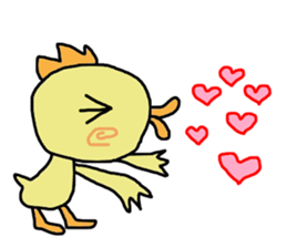 Delicious chicken of Choshu sticker #10011109