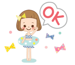 The sticker which is usable until summer sticker #10011374