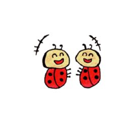 Everyday cute insects sticker #10011520