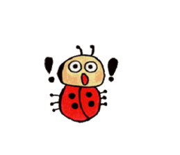 Everyday cute insects sticker #10011522