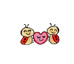 Everyday cute insects sticker #10011526