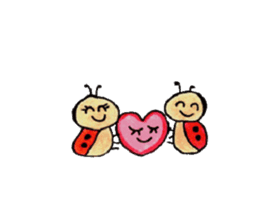 Everyday cute insects sticker #10011526