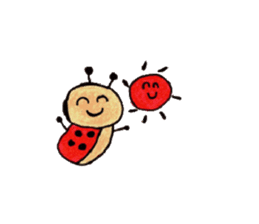 Everyday cute insects sticker #10011527