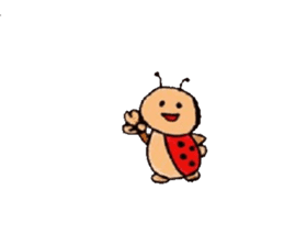 Everyday cute insects sticker #10011537