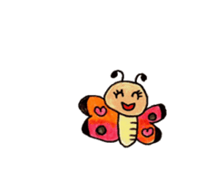Everyday cute insects sticker #10011542