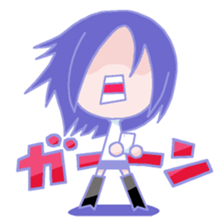 THE JAPANESE GALS! sticker #10012165