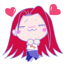 THE JAPANESE GALS! sticker #10012197