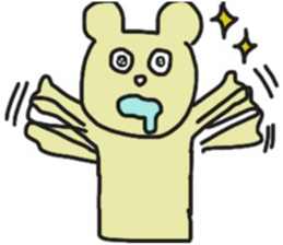 mokichi bear sticker #10012646