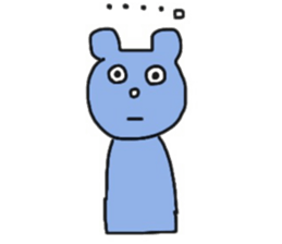 mokichi bear sticker #10012652