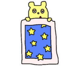 mokichi bear sticker #10012660