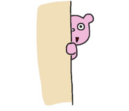 mokichi bear sticker #10012665