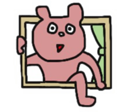 mokichi bear sticker #10012669