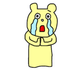 mokichi bear sticker #10012672