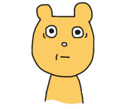 mokichi bear sticker #10012675