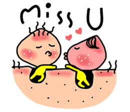 Lovely Pimple V.1 (English) sticker #10013269