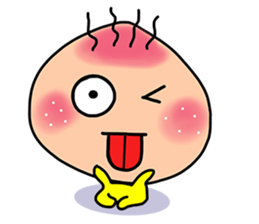 Lovely Pimple V.1 (English) sticker #10013302