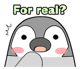Pesoguin with Reactions_en sticker #10014431