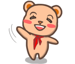 Sachi a office bear  2 sticker #10014544
