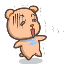 Sachi a office bear  2 sticker #10014549